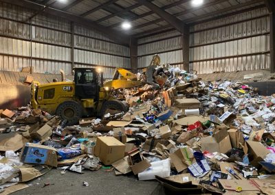 Transfer Station Recycle Pile