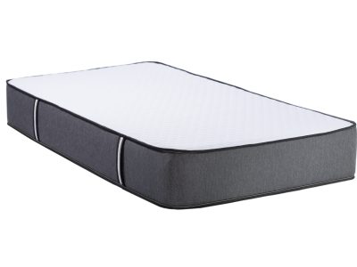 Orthopedic soft mattress for sleeping isolated on white background